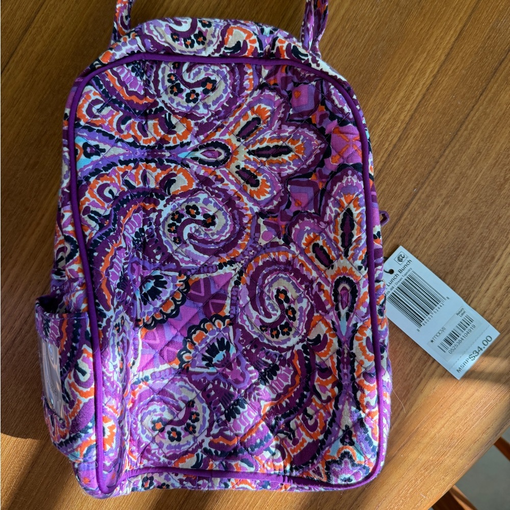 NWT Vera Bradley Classic Lunch Bunch Insulated Lunch box